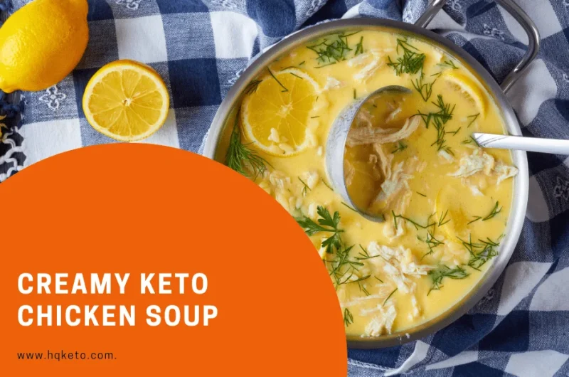 Creamy Keto Chicken Soup