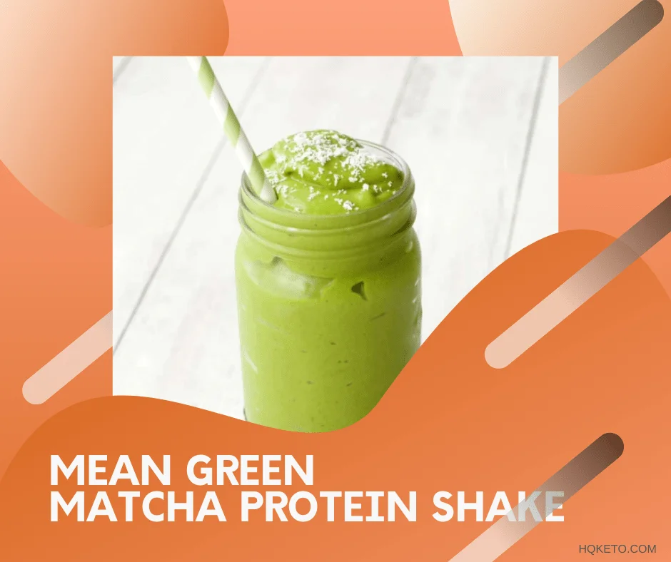 Mean Green Matcha Protein Shake
