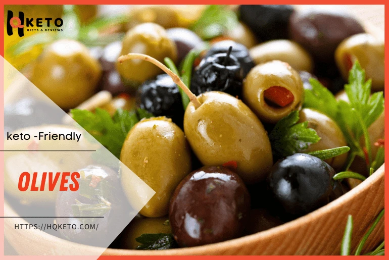 Olives eat on the ketogenic diet